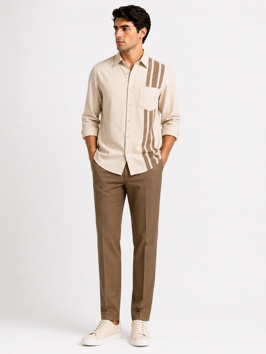 Premium Men's Cotton Shirt | Comfortable Full Sleeve Casual Shirt
