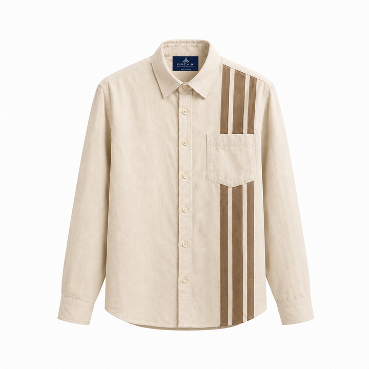 Premium Men's Cotton Shirt | Comfortable Full Sleeve Casual Shirt